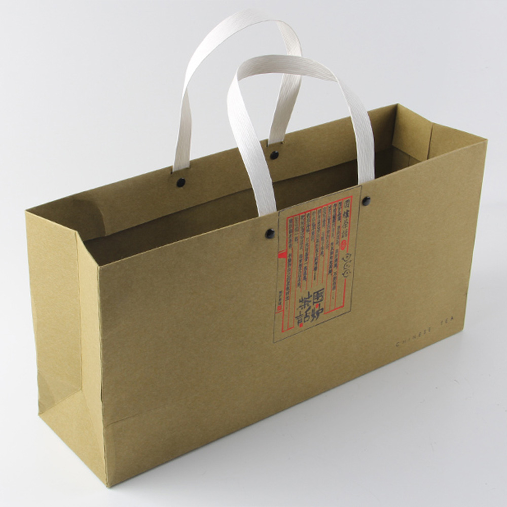 通用保健品紙袋設計和1個細節魔鬼手指位